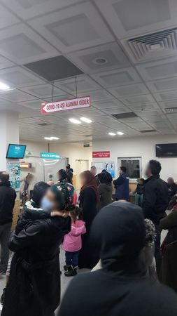 Kış geldi hastaneler doldu taştı!