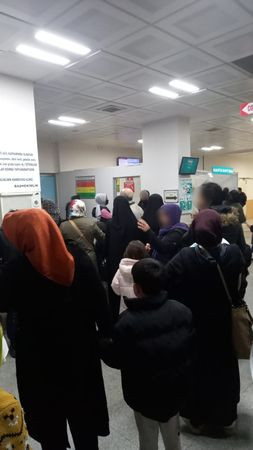 Kış geldi hastaneler doldu taştı!