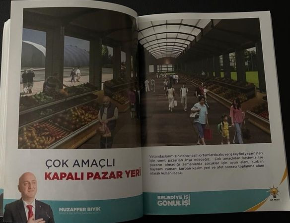 AKP’li başkan seçim beyannamesini unutmuş!