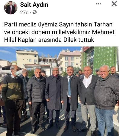 CHP’li Aydın’ın dileği ne?