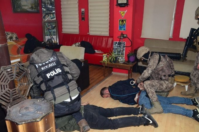 Kocaeli'de 'Kökünü Kurutma Operasyonu'nda 157 kişi tutuklandı