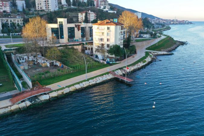 Değirmendere’nin aquaparkı şekillenmeye başladı