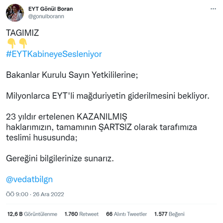 Özüpak’tan kabineye EYT uyarısı!