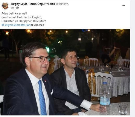 Yıldızlı’ya MHP’nin sloganıyla destek verdi