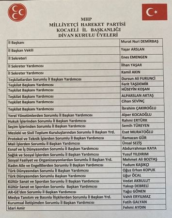 MHP’de divan belli oldu!