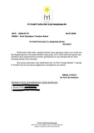 İYİ Parti’de işler karıştı