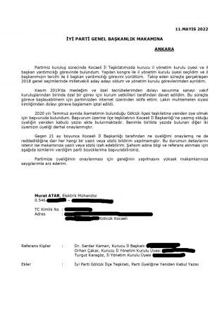 İYİ Parti’de işler karıştı