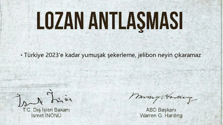 2022 gitti, “Lozan’ın gizli maddeleri” efsanesi bitti