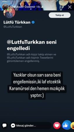 Türkkan ve Enginyurt Ülkücü başkanı engelledi!