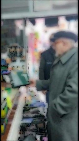 Kocaeli'de matkap çalan yaşlı adam, kapıda yakalandı