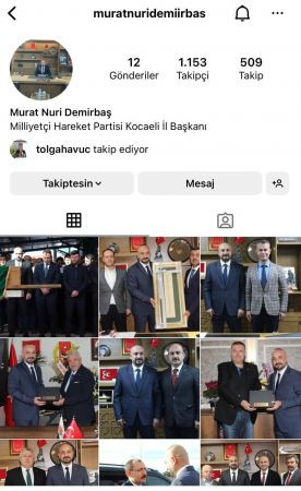 MHP’li başkana sahte hesap şoku!