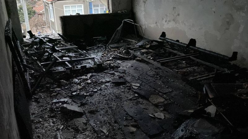 Korkunç patlamanın hasarı, gün ağarınca ortaya çıktı
