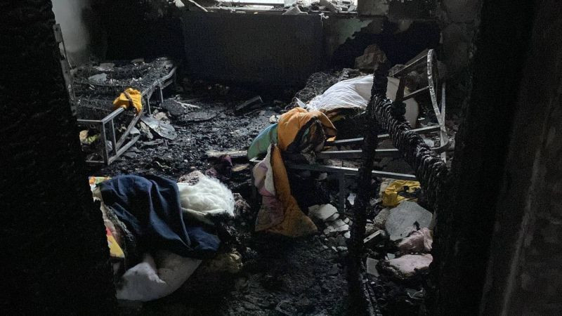 Korkunç patlamanın hasarı, gün ağarınca ortaya çıktı