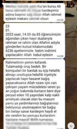 Cenaze yakınlarını bakın nasıl dolandırdılar