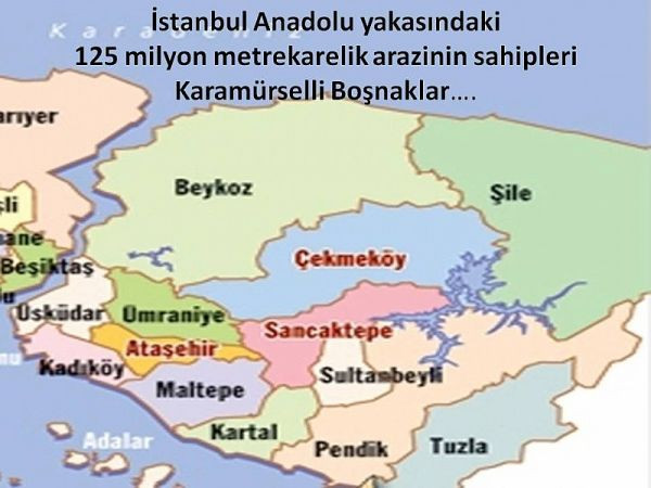 İstanbul Anadolu Yakasındaki toprakların üçte biri bakın kimlere aitmiş!