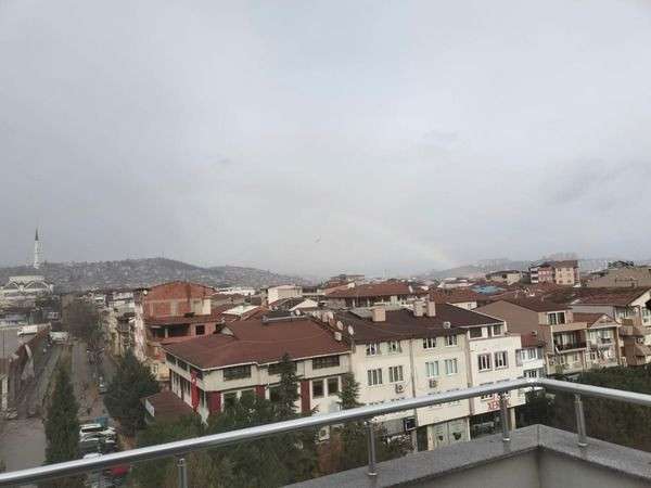 İzmit’te kışın gökyüzünde şaşırtan görüntü!