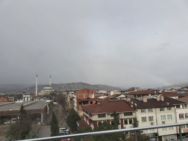 İzmit’te kışın gökyüzünde şaşırtan görüntü!