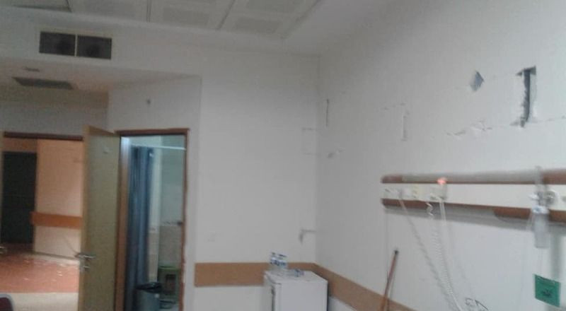 Uzun yıllar Kocaeli'deydi, Kahramanmaraş'ta duvarları çatlayan hastanede mahsur kaldı