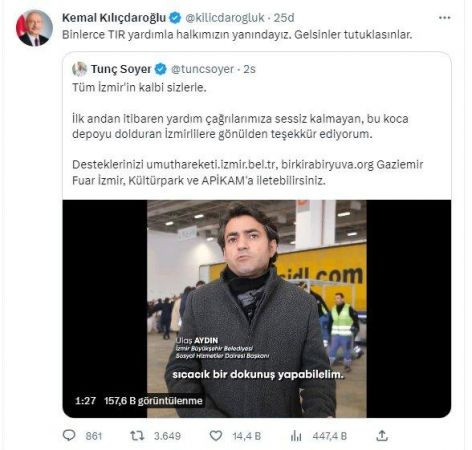 CHP’li belediyelerden Hatay çıkarması “Gelsinler tutuklasınlar”
