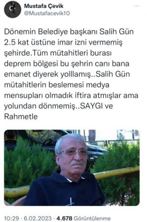Depremin ardından Kocaelili başkan gündem oldu!