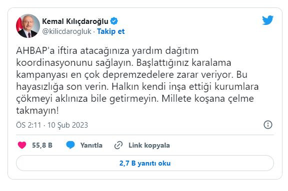 Kılıçdaroğlu'ndan ahbap çıkışı!