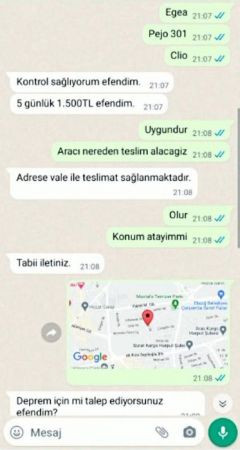Depremzede olduğunu öğrenince dolandırmaktan vazgeçti