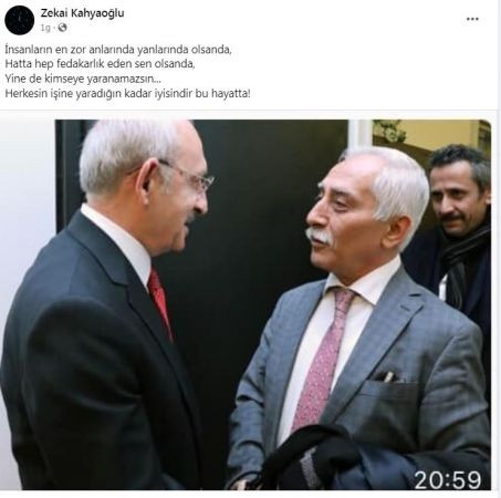 Eski İYİ Partilinin Kılıçdaroğlu paylaşımı kafa karıştırdı
