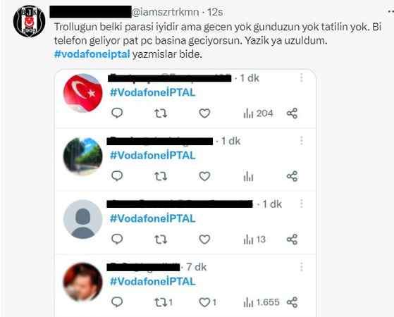 İktidar yanlıları Vodafone’a savaş açtı