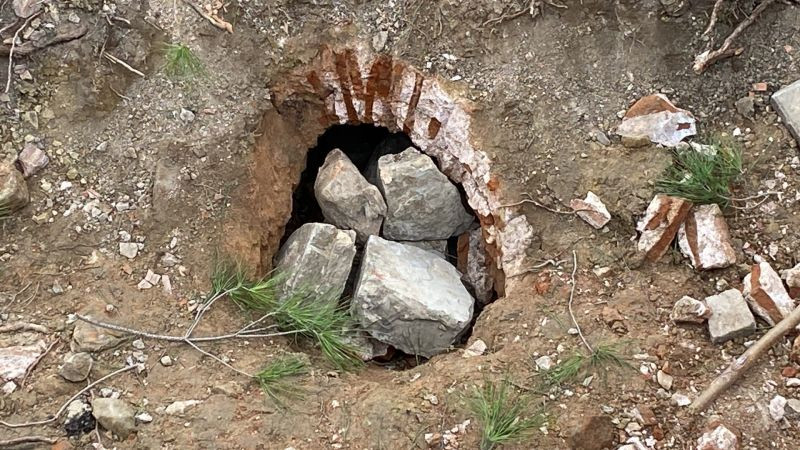 İzmit’te esrarengiz tünel