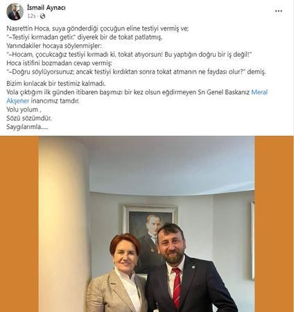 İYİ Partililer rahat durmuyor