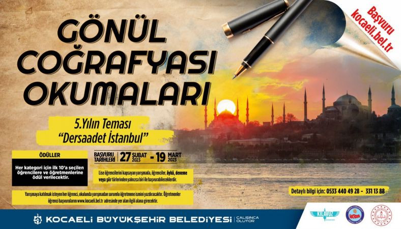 Büyükşehir’den gençlere için ödüllü yarışma