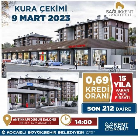 Sağlık Kent’te kura çekiliş tarihi belli oldu