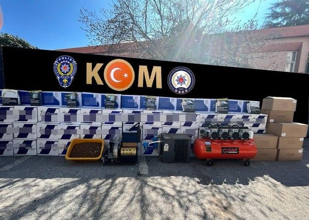 Kocaeli'de 9 adrese operasyon: Milyonlarca ve tonla ele geçirildi