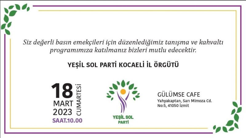HDP yeni partisini Gülümse Kafe’de tanıtacak!
