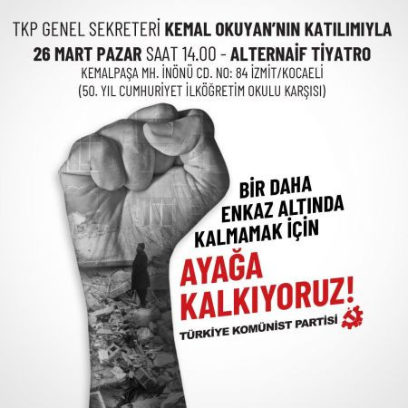 TKP’nin buluşması 26 Mart’ta
