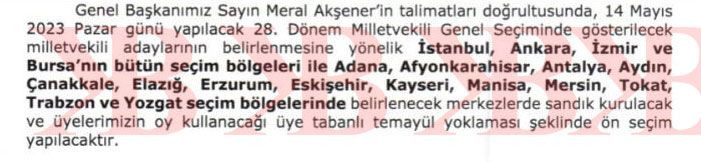 İşte İYİ Parti’nin Kocaeli kararı!