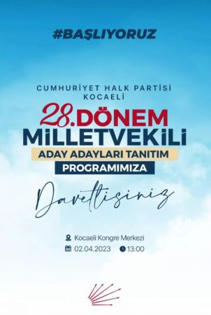 CHP aday adaylarını tanıtacak!