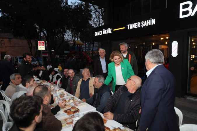 Hayırlı olsuna gitmemişti iftara katıldı