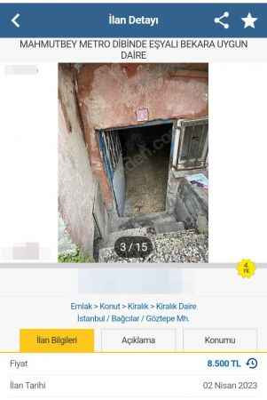 Bu harabe ev için bakın ne kadar kira istediler!