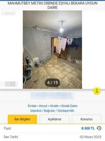 Bu harabe ev için bakın ne kadar kira istediler!