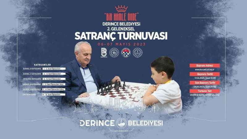 Derince'de satranç heyecanı
