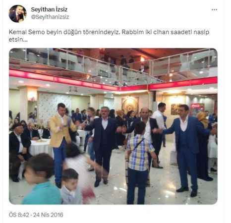 İYİ Partili aday Çakıroğlu’nun katilinin akrabasının düğününe katılmış