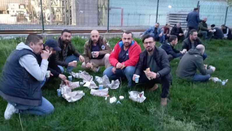 Gübretaş'ta direniş sürüyor