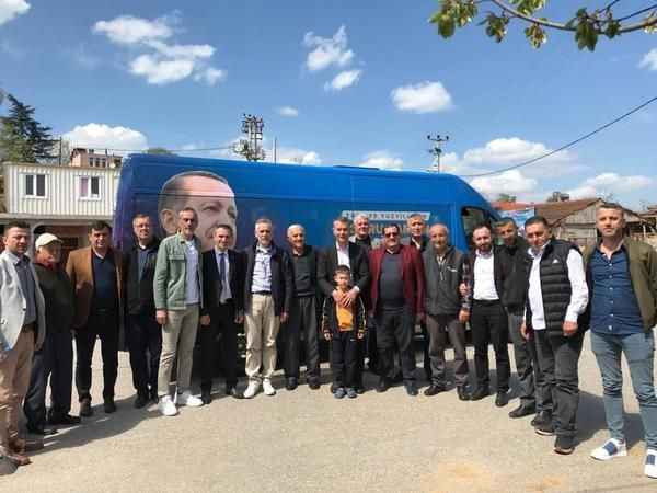 AKP'de 14. sıra adayı Efe, köy köy dolaşıyor