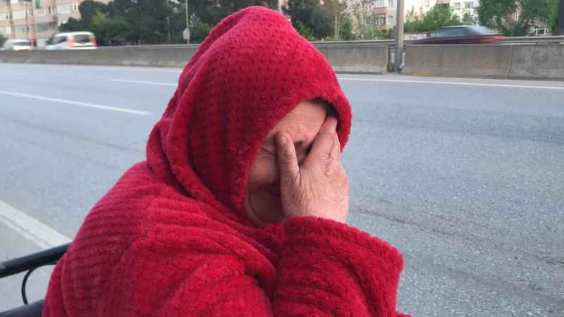 Yolda kalan kadının sözleri yürek dağladı