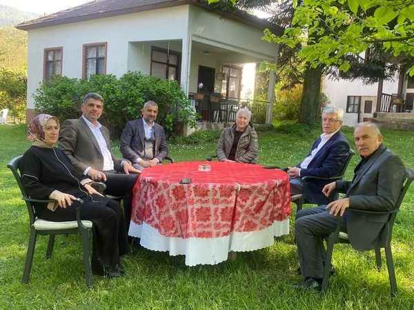 Ellibeş’ten kanserle mücadele eden Sibel Gönül’e ziyaret
