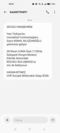Müstakbel cumhurbaşkanı dedi, mitinge davet etti