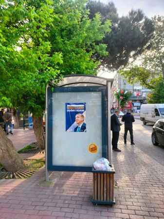 Kocaeli’de kamu malı AKP’nin reklam panosu oldu