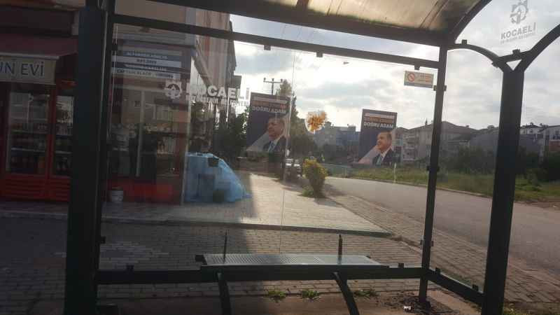 Kocaeli’de kamu malı AKP’nin reklam panosu oldu