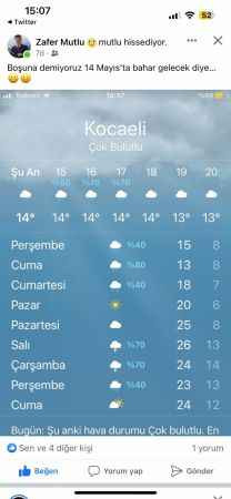 Hava durumu muhalefeti mutlu etti